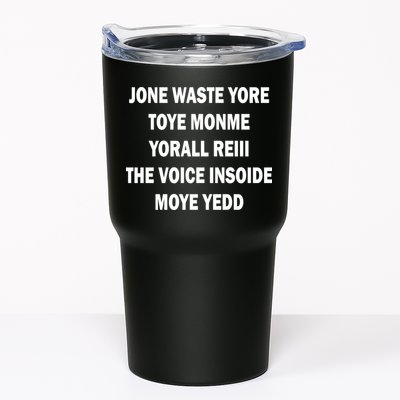 Jone Waste Yore Toye Monme Yorall RedIII Tumbler