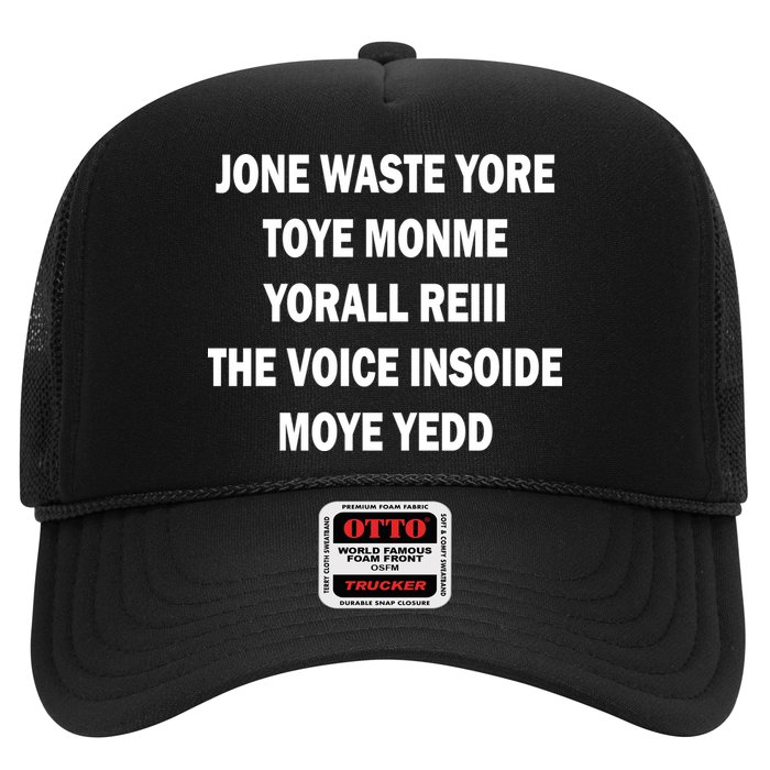 Jone Waste Yore Toye Monme Yorall RedIII Hat