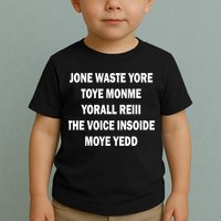 Jone Waste Yore Toye Monme Yorall RedIII Toddler T-Shirt
