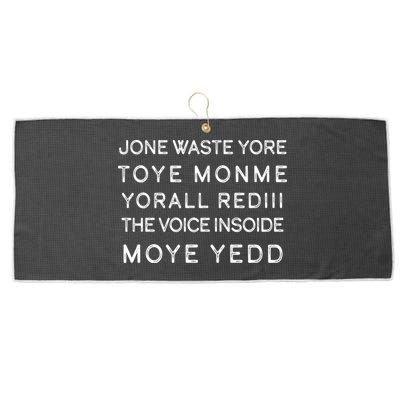 Jone Waste Yore Toye Monme Yorall RedIII Funny Large Microfiber Waffle Golf Towel