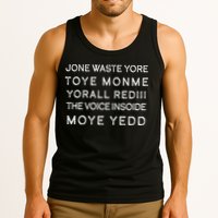 Jone Waste Yore Toye Monme Yorall RedIII Funny Tank Top