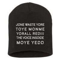Jone Waste Yore Toye Monme Yorall RedIII Funny Short Acrylic Beanie
