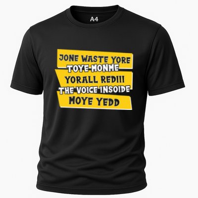 Jone Waste Yore Toye Monme Yorall Rediii The Voice InSoide Moye Yedd Performance Shirt