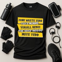 Jone Waste Yore Toye Monme Yorall Rediii The Voice InSoide Moye Yedd Performance Shirt