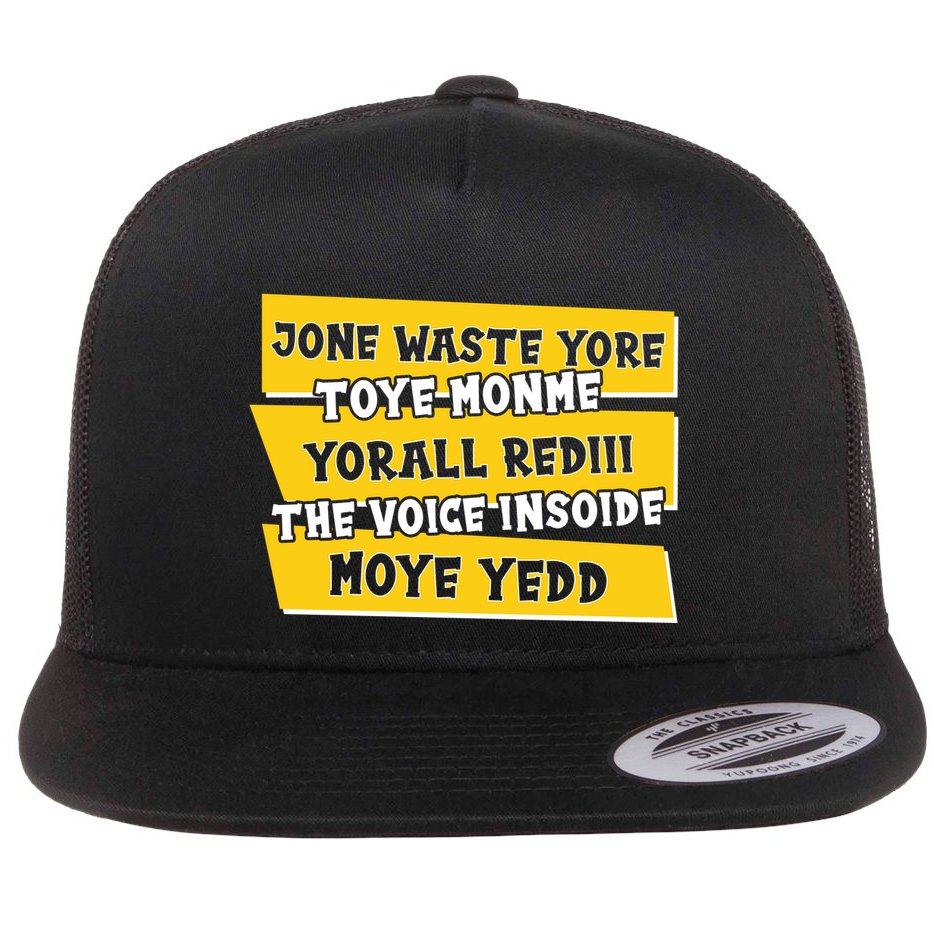 Jone Waste Yore Toye Monme Yorall Rediii The Voice InSoide Moye Yedd Flatbill Hat