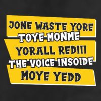 Jone Waste Yore Toye Monme Yorall Rediii The Voice InSoide Moye Yedd 25L Jumbo Tote