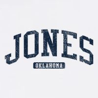 Jones Oklahoma Ok College Style Blue 11oz C Handle Ceramic Mug