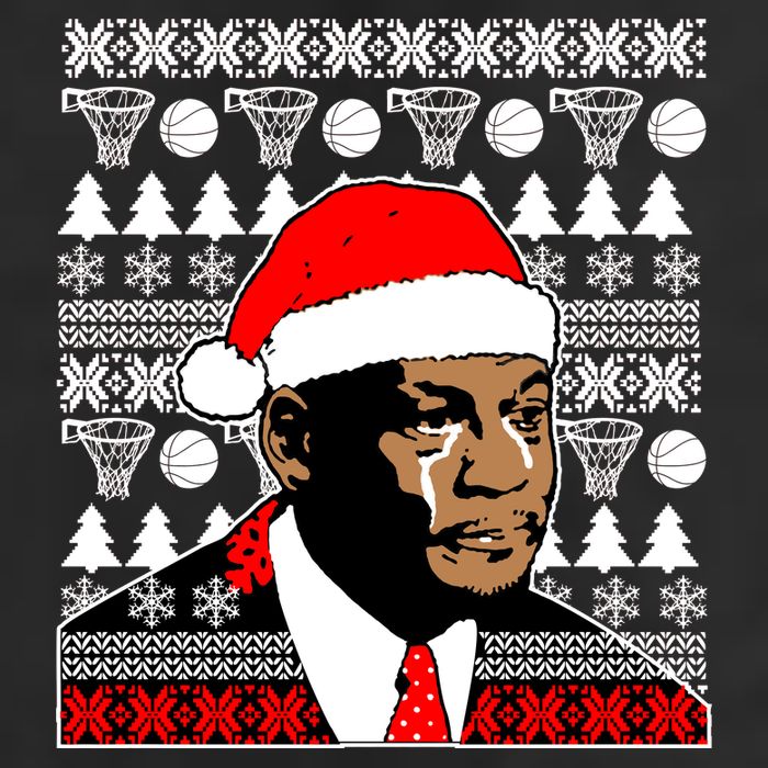 Jordan Crying Meme Ugly Christmas Sweater Design Cool Comfort Performance Bucket Hat