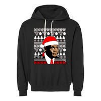 Jordan Crying Meme Ugly Christmas Sweater Design Garment-Dyed Fleece Hoodie