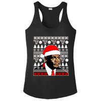 Jordan Crying Meme Ugly Christmas Sweater Design Ladies PosiCharge Competitor Racerback Tank