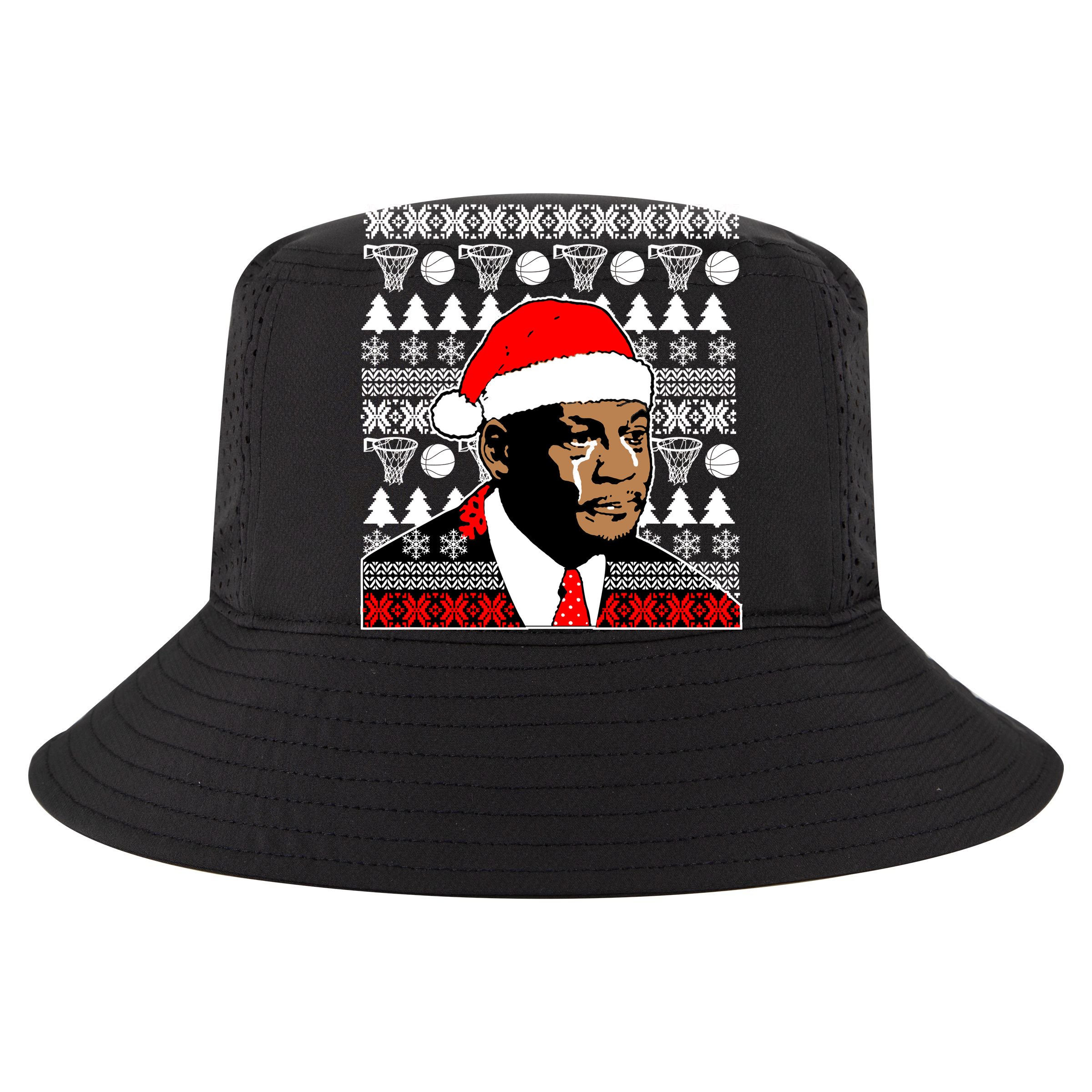 Jordan Crying Meme Ugly Christmas Sweater Design Cooling Performance Long Sleeve Crew