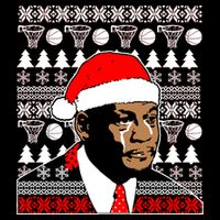 Jordan Crying Meme Ugly Christmas Sweater Design Youth Performance Sprint T-Shirt