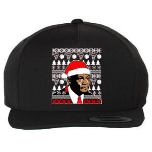 Jordan Crying Meme Ugly Christmas Sweater Design Wool Snapback Cap