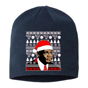 Jordan Crying Meme Ugly Christmas Sweater Design Sustainable Beanie