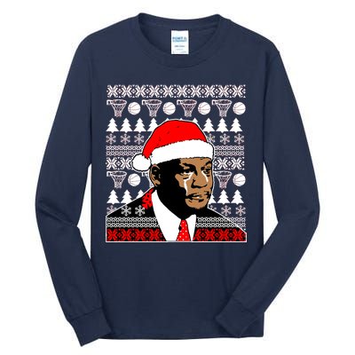 Jordan Crying Meme Ugly Christmas Sweater Design Tall Long Sleeve T-Shirt