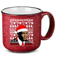 Jordan Crying Meme Ugly Christmas Sweater Design 15oz Campfire Ceramic Mug