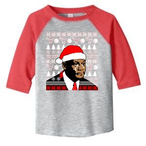 Jordan Crying Meme Ugly Christmas Sweater Design Toddler Fine Jersey T-Shirt