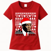 Jordan Crying Meme Ugly Christmas Sweater Design Womens T-Shirt