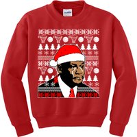 Jordan Crying Meme Ugly Christmas Sweater Design Kids Sweatshirt