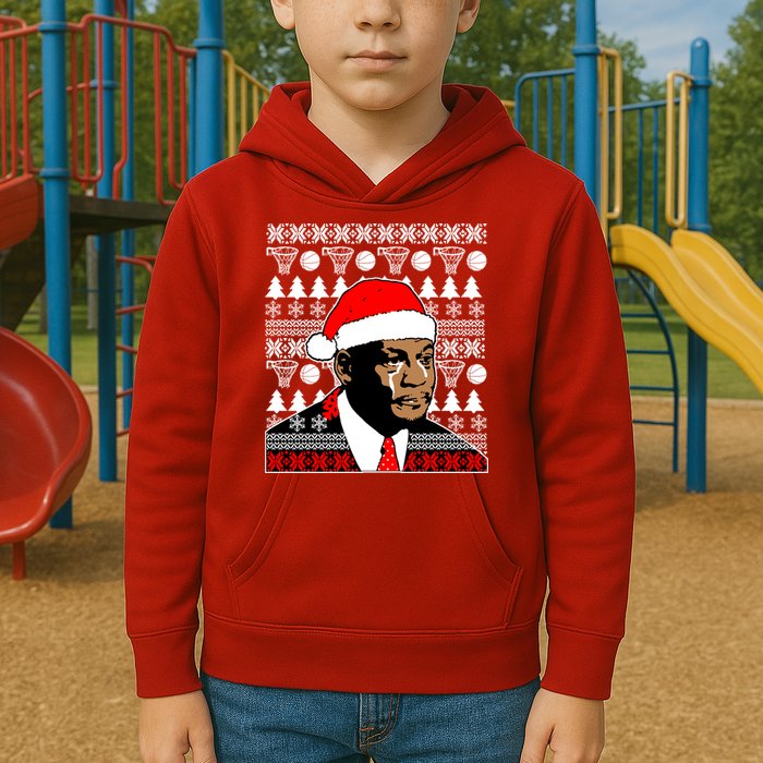 Jordan Crying Meme Ugly Christmas Sweater Design Kids Hoodie