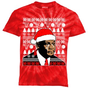 Jordan Crying Meme Ugly Christmas Sweater Design Kids Tie-Dye T-Shirt