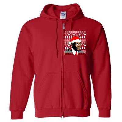 Jordan Crying Meme Ugly Christmas Sweater Design Full Zip Hoodie