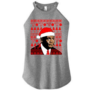 Jordan Crying Meme Ugly Christmas Sweater Design Women's Perfect Tri Rocker Tank