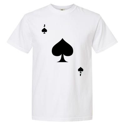 Jack Of Spades Playing Card Spades Poker Bridge Player Costume Garment-Dyed Heavyweight T-Shirt