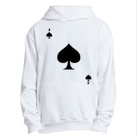 Jack Of Spades Playing Card Spades Poker Bridge Player Costume Urban Pullover Hoodie