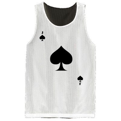 Jack Of Spades Playing Card Spades Poker Bridge Player Costume Mesh Reversible Basketball Jersey Tank