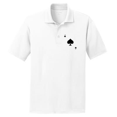 Jack Of Spades Playing Card Spades Poker Bridge Player Costume PosiCharge RacerMesh Polo