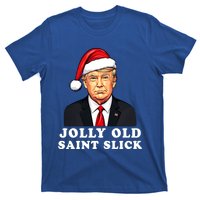 Jolly Old Saint Slick Donald Trump Christmas Santa Claus Hat Gift T-Shirt