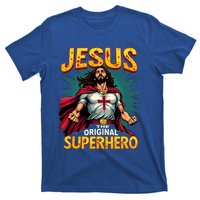 Jesus Original Superhero Comic Style Funny Christian T-Shirt