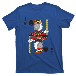 Jack Of Spades Deck Of Cards Group Halloween T-Shirt