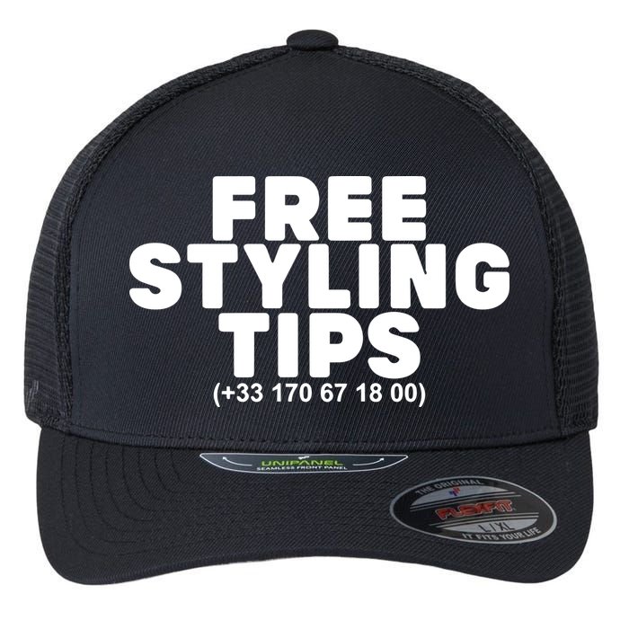 Joeyy On The Radar Wearing Free Styling Tips Flexfit Unipanel Trucker Cap
