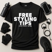 Joeyy On The Radar Wearing Free Styling Tips Performance Shirt