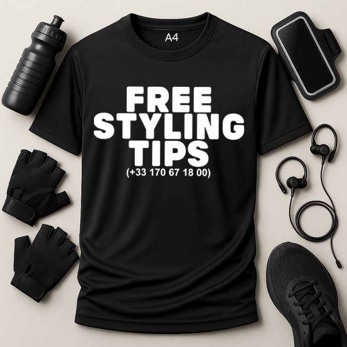 Joeyy On The Radar Wearing Free Styling Tips Performance Shirt