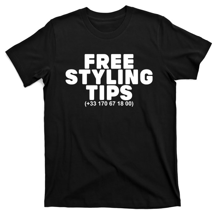 Joeyy On The Radar Wearing Free Styling Tips T-Shirt