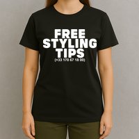 Joeyy On The Radar Wearing Free Styling Tips T-Shirt