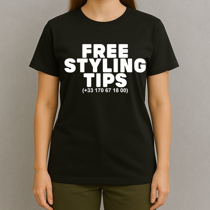 Joeyy On The Radar Wearing Free Styling Tips T-Shirt