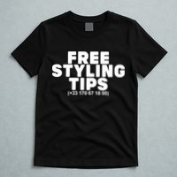 Joeyy On The Radar Wearing Free Styling Tips T-Shirt