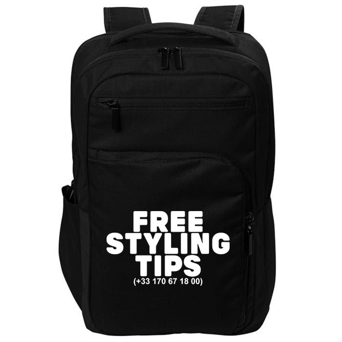 Joeyy On The Radar Wearing Free Styling Tips Impact Tech Backpack