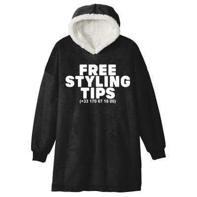 Joeyy On The Radar Wearing Free Styling Tips Hooded Wearable Blanket