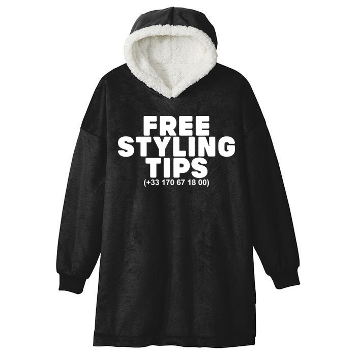 Joeyy On The Radar Wearing Free Styling Tips Hooded Wearable Blanket