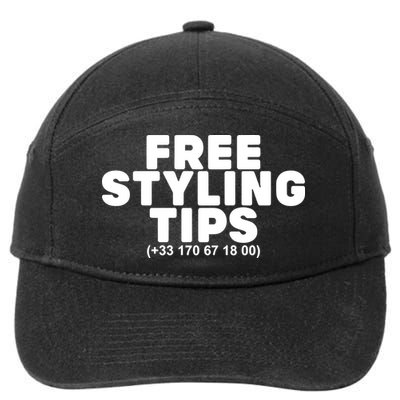 Joeyy On The Radar Wearing Free Styling Tips 7-Panel Snapback Hat