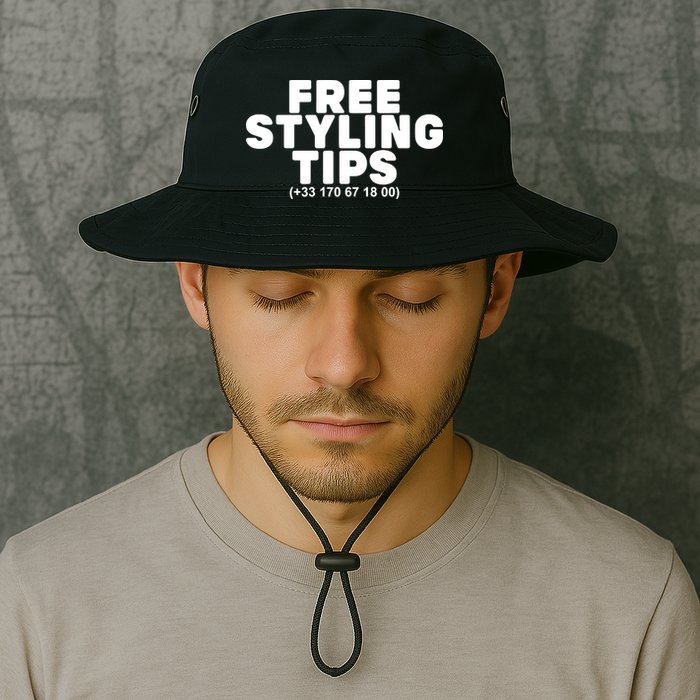 Joeyy On The Radar Wearing Free Styling Tips Bucket Hat
