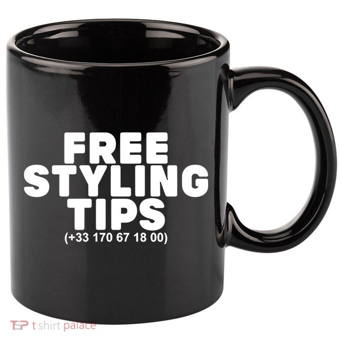 Joeyy On The Radar Wearing Free Styling Tips 11oz C Handle Ceramic Mug