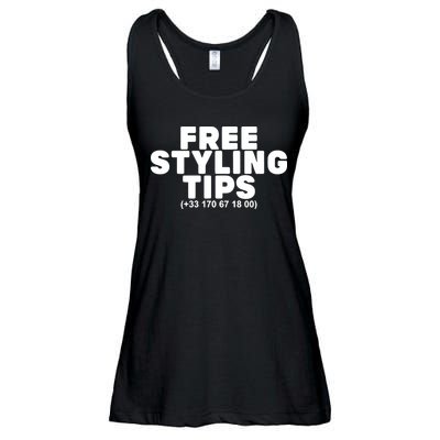 Joeyy On The Radar Wearing Free Styling Tips Ladies Essential Flowy Tank