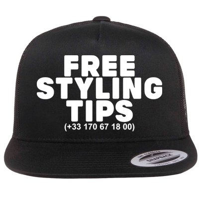 Joeyy On The Radar Wearing Free Styling Tips Flat Bill Trucker Hat