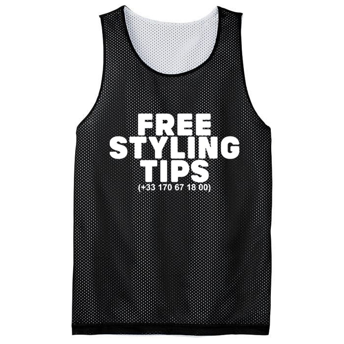 Joeyy On The Radar Wearing Free Styling Tips Mesh Reversible Basketball Jersey Tank
